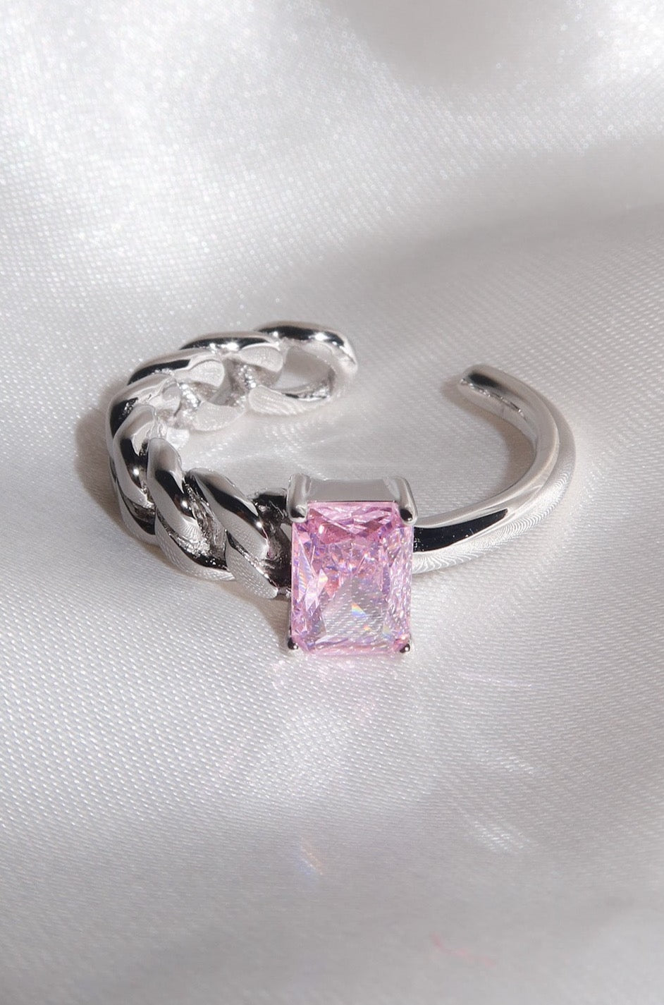 Silver Wisteria 925 Ring