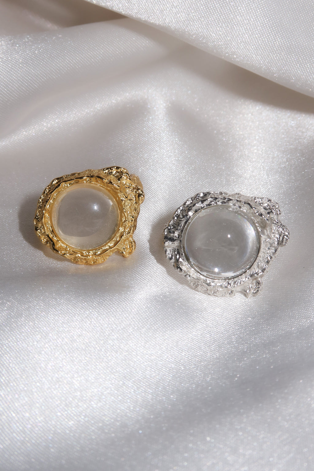 Statement Quartz 925 Ring