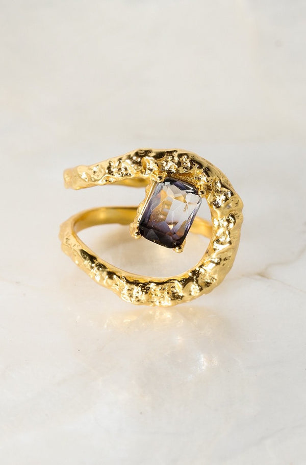 Black Galactica 925 Ring