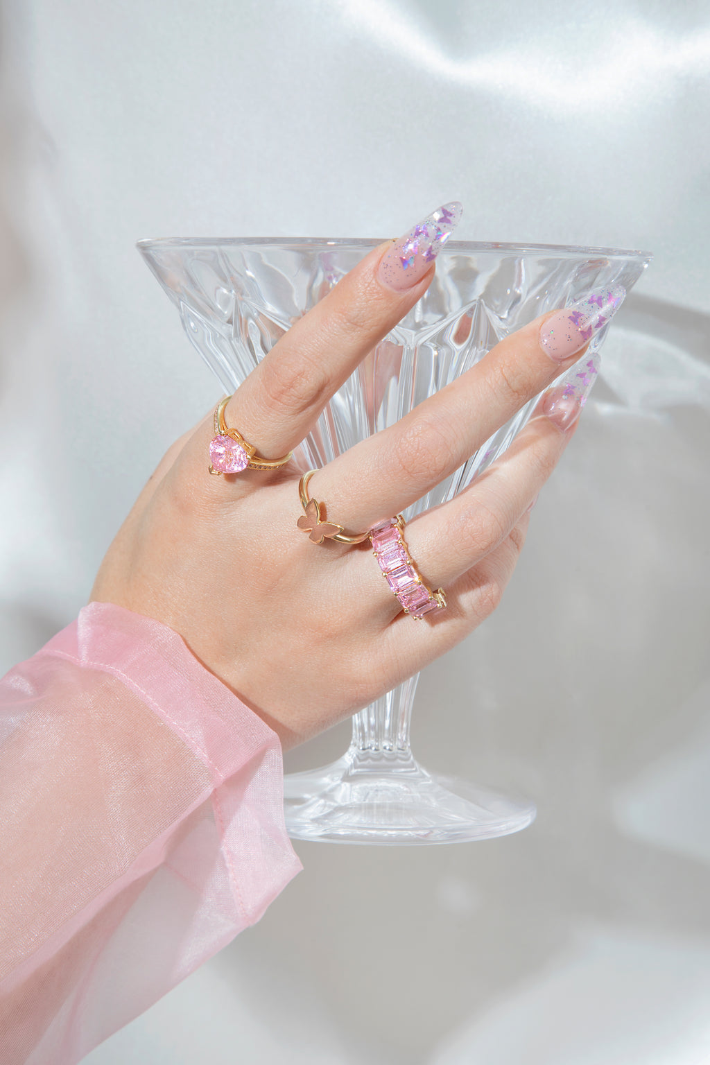 Alida Butterfly Vermeil Ring image-Chvker Jewelry
