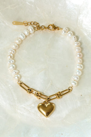 Sisters of the Heart Bracelets - Handwoven Mother of Pearl and Beads – My  Saint My Hero