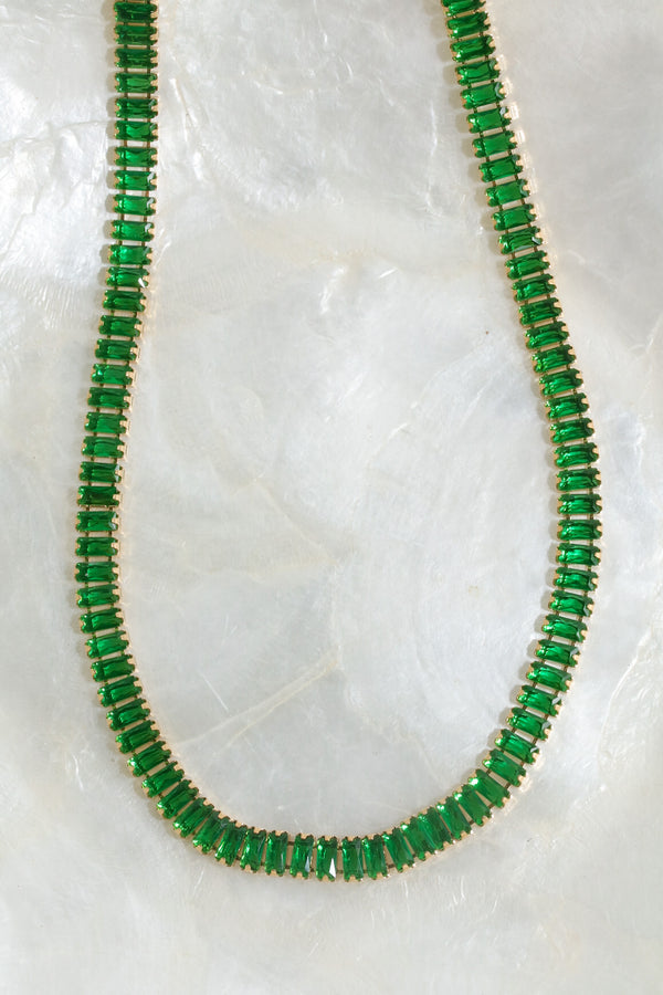 Emerald Bijou Necklace