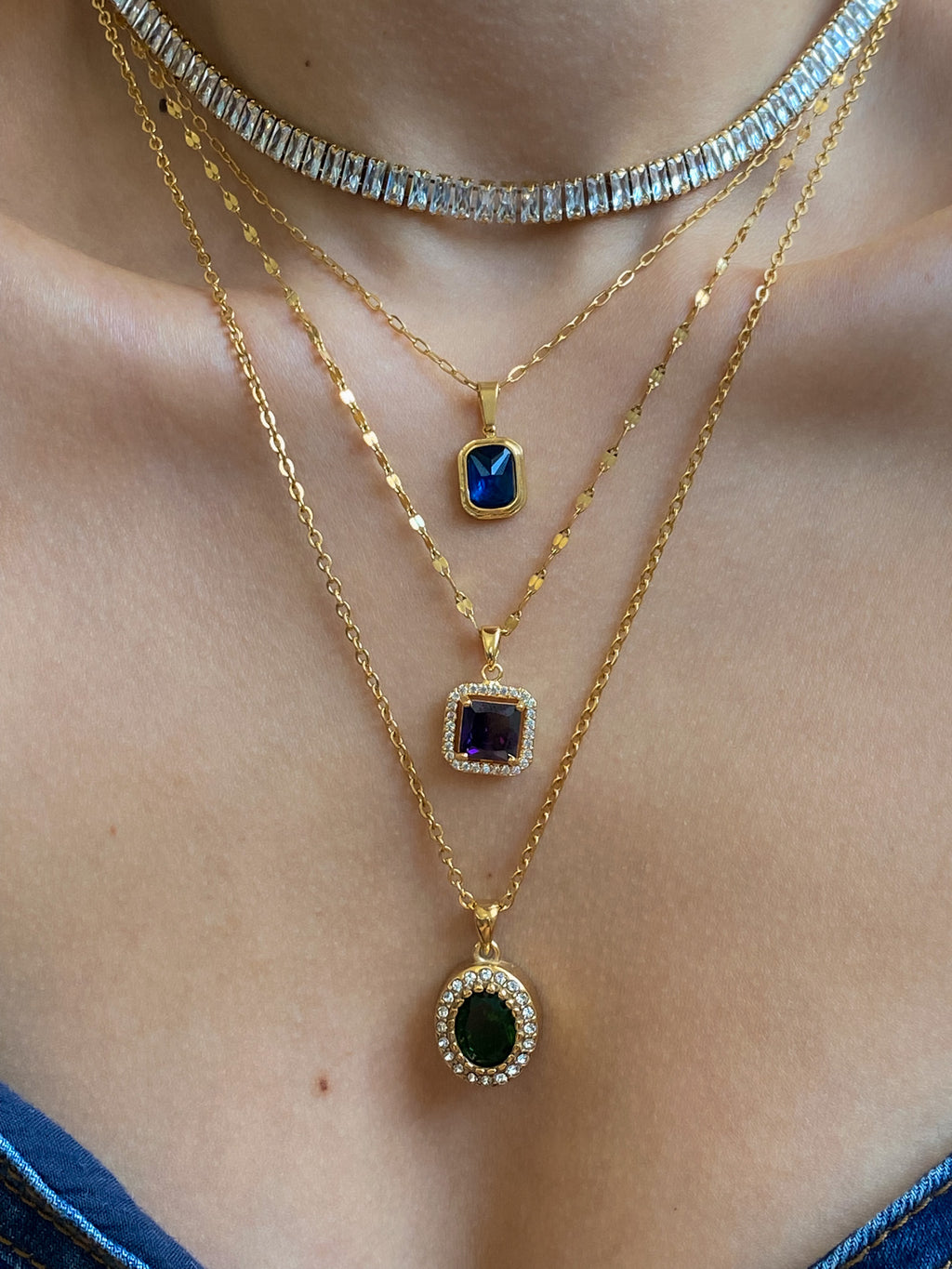 Crystal Bijou Necklace