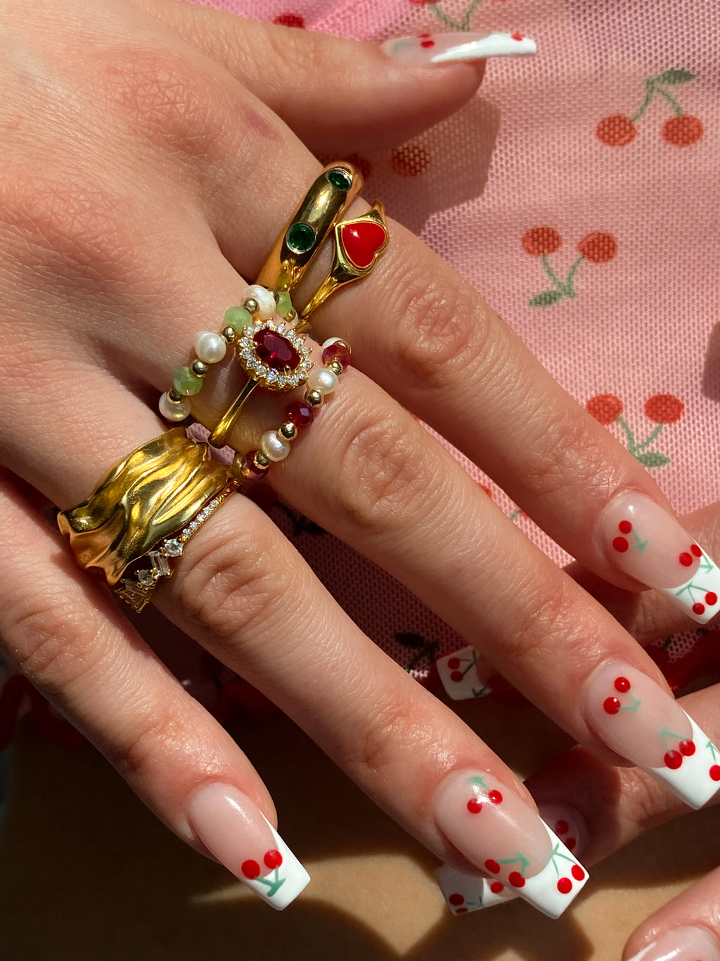 Scarlet Heart 925 Ring