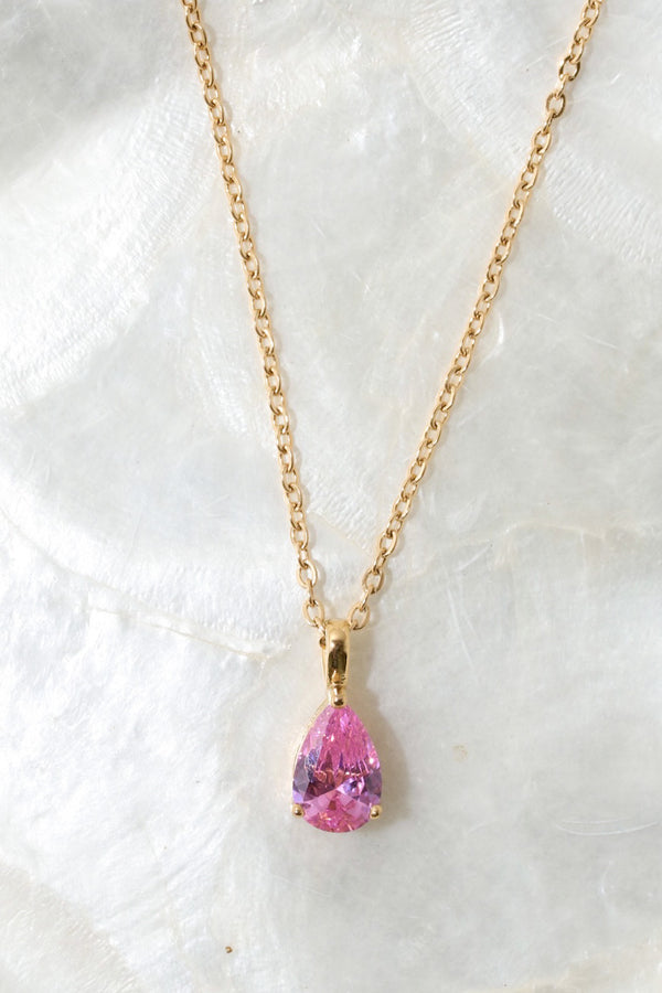 Rose Drop Necklace