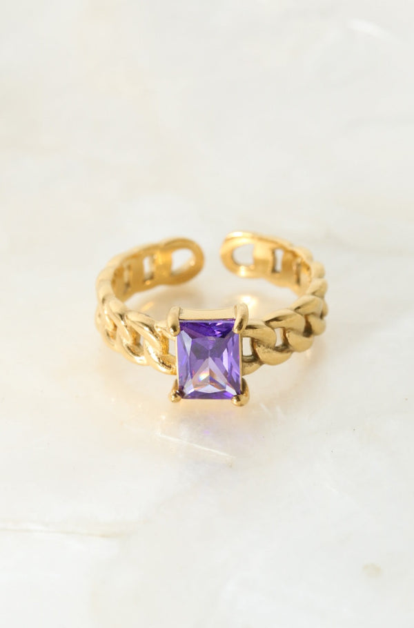 Purple Midori Ring