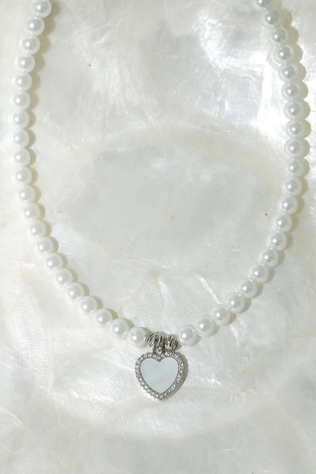 Silver Amorina Necklace