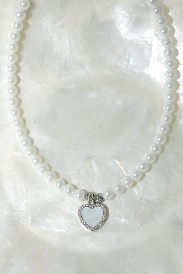 Silver Amorina Necklace