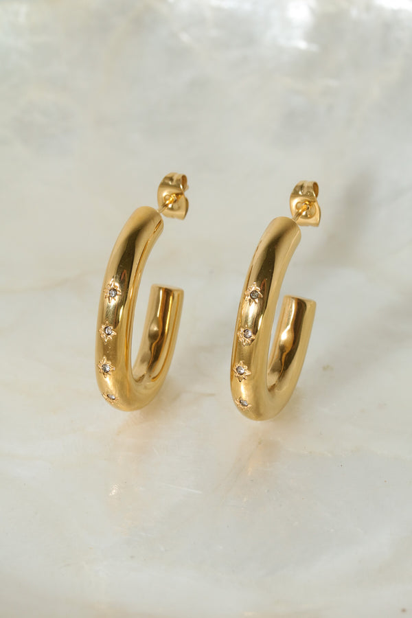 Stella on sale hoop earrings