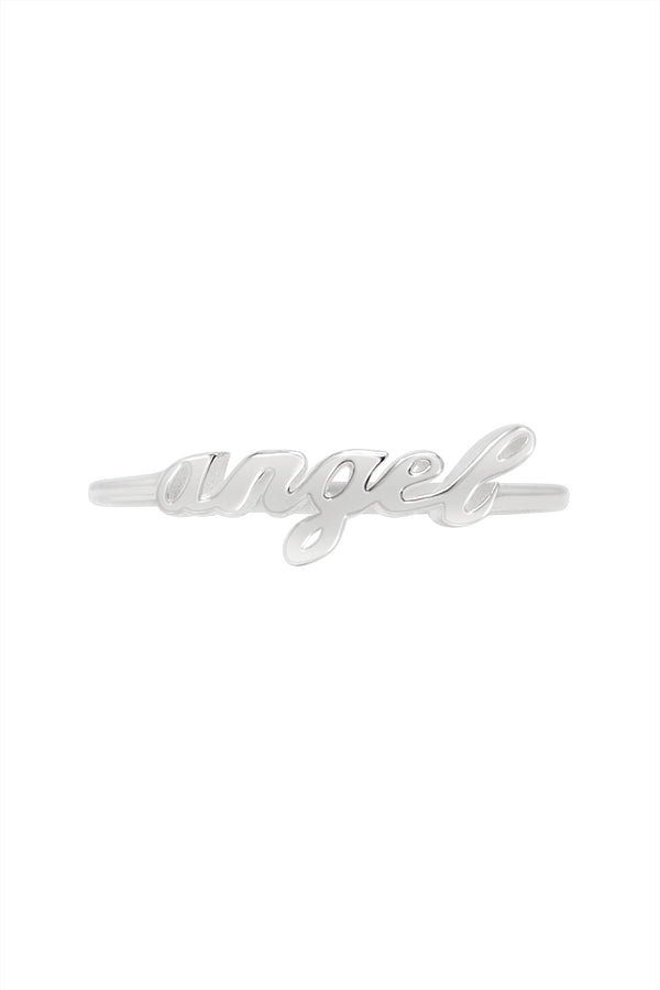 Sterling Silver Angel Ring
