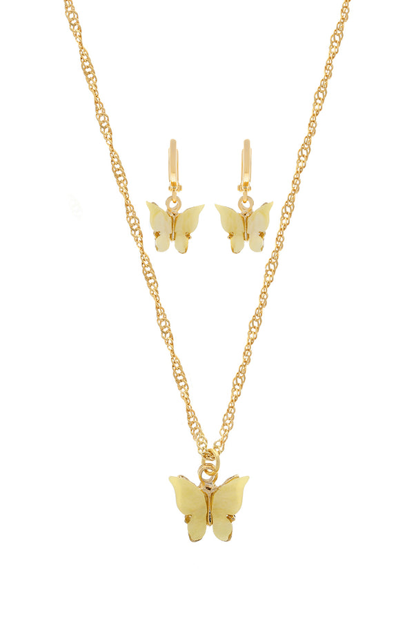 Sunshine Butterfly Set image-Chvker Jewelry