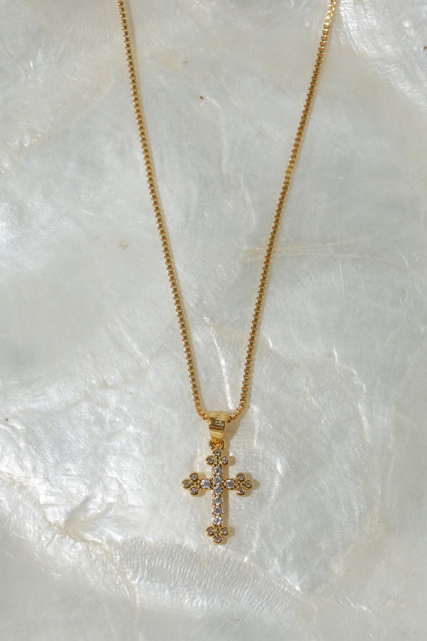 Victorian Cross Necklace