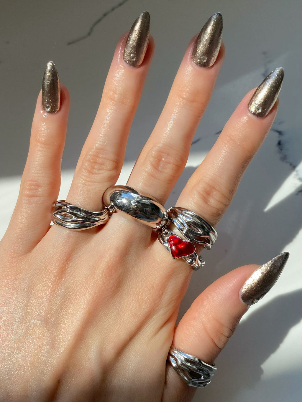 Silver Sweetest Sin 925 Ring
