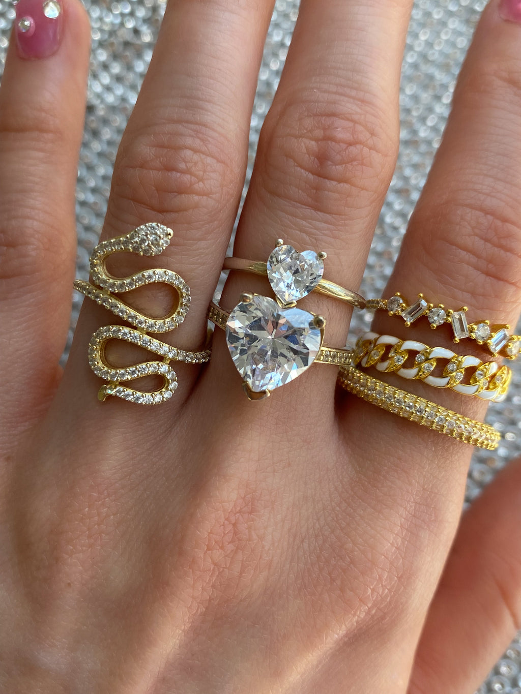 Clear Paris 925 Ring