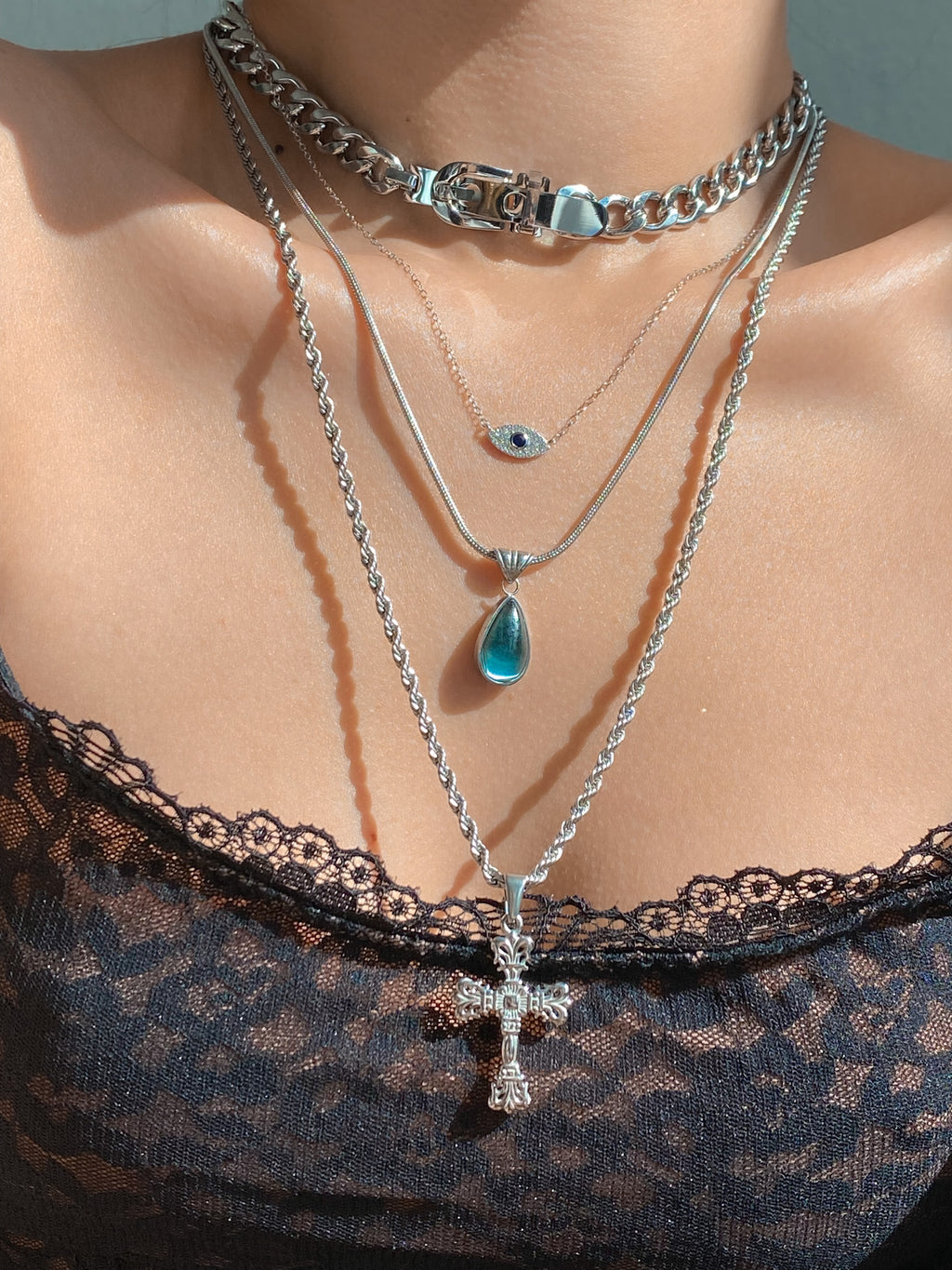 Silver Ambrosia Necklace